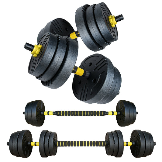 PowerGrip Adjustable Dumbbell Set – 45 lbs (Pair)