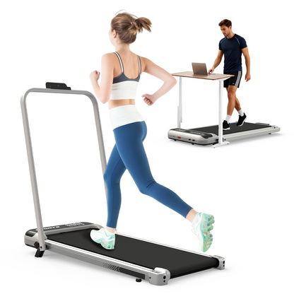 StridePace 2-in-1 Folding Treadmill dimensions 44x22x41 inches