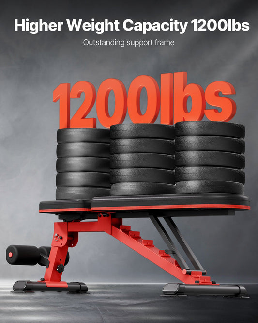 FlexLift Pro Incline Bench 1200 lbs weight capacity
