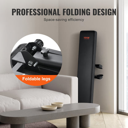 FoldFlat Pro Weight Bench professional folding design wall storage