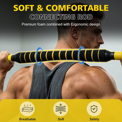 PowerGrip Adjustable Dumbbell Set – 45 lbs (Pair)