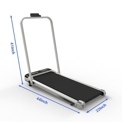 StridePace treadmill maximum speed 6.2 mph with 36.6 inch running belt