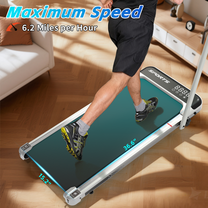 StridePace treadmill used for running and under-desk walking