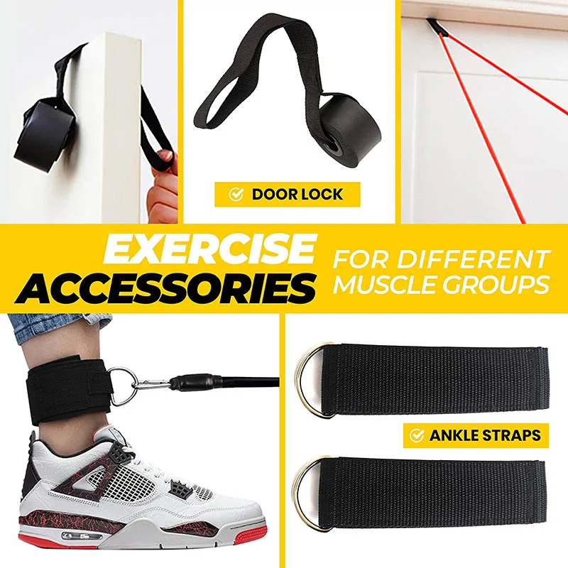 FlexBand Pro Resistance Cable Set – 11-Piece Full Body Kit